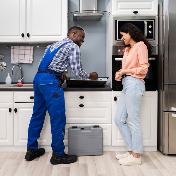 what kind of warranty do you offer on your cooktop repair services in Roper North Carolina
